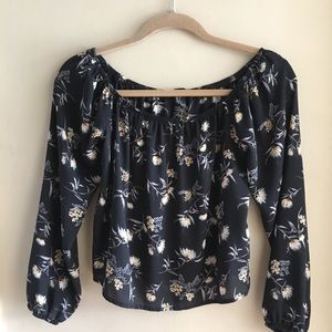 Floral Long Sleeve🖤💛